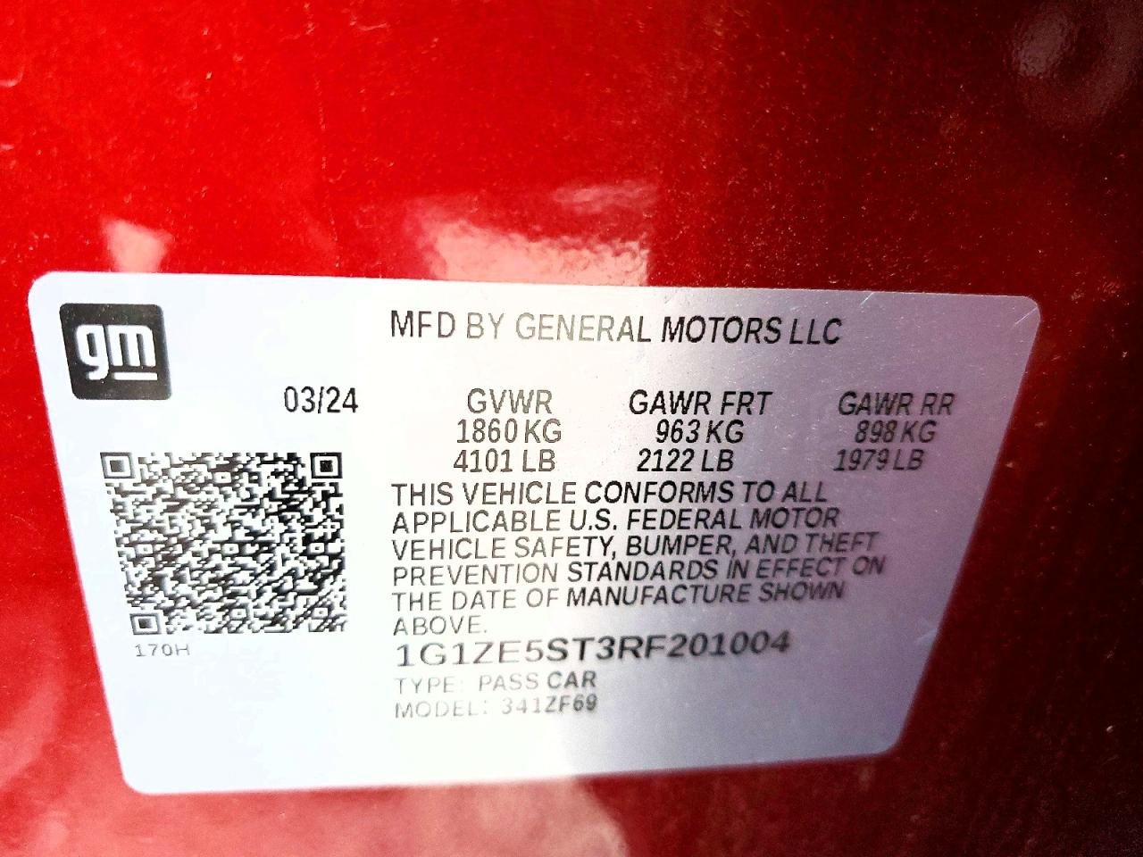 2024 CHEVROLET MALIBU