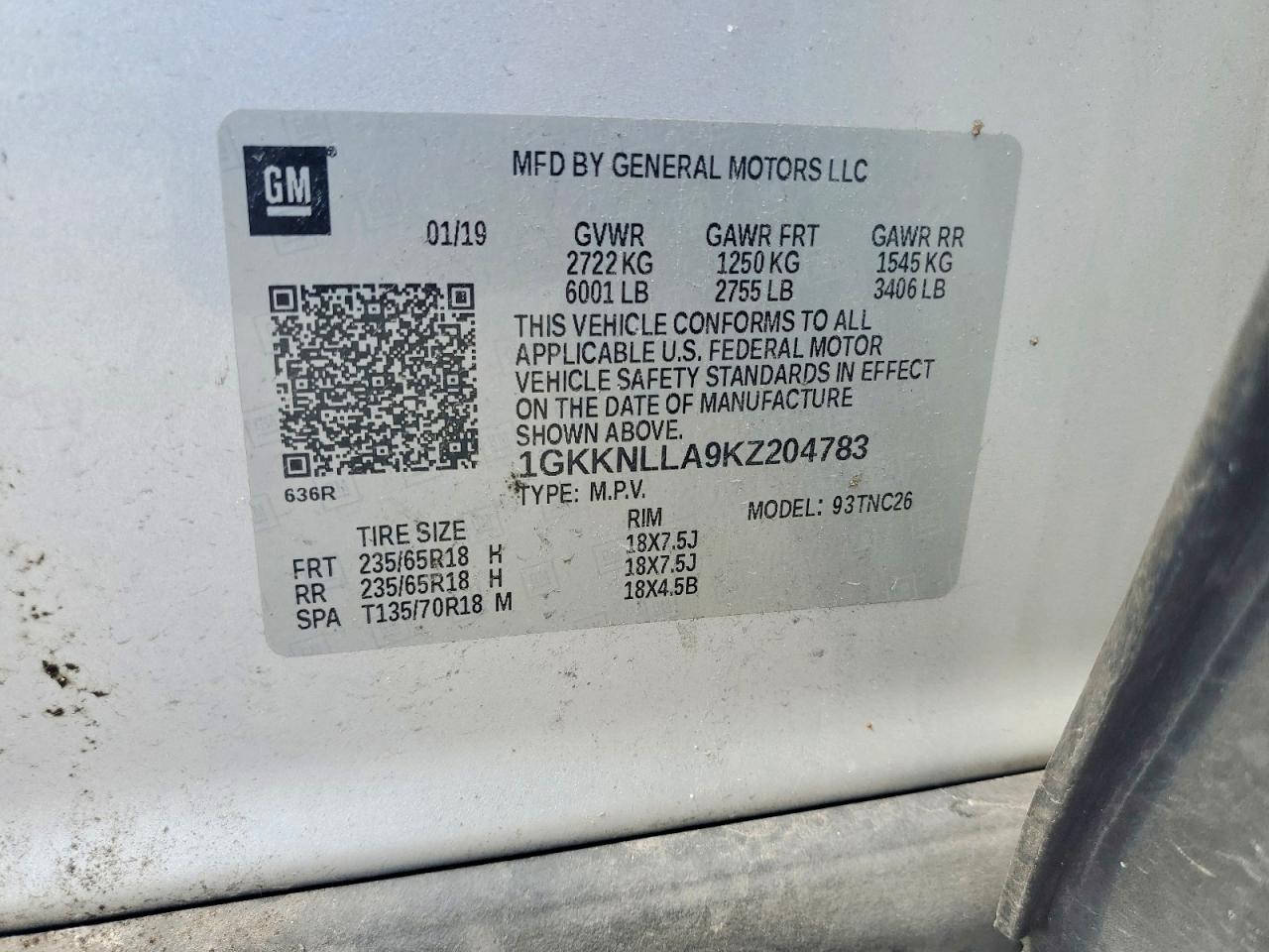 2019 GMC ACADIA