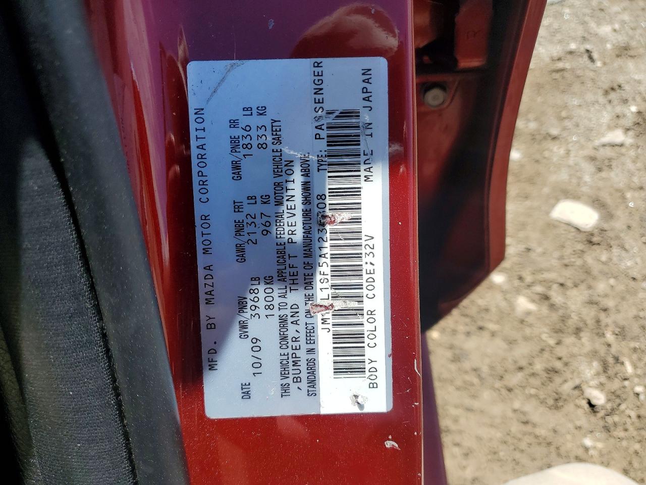 2010 MAZDA 3