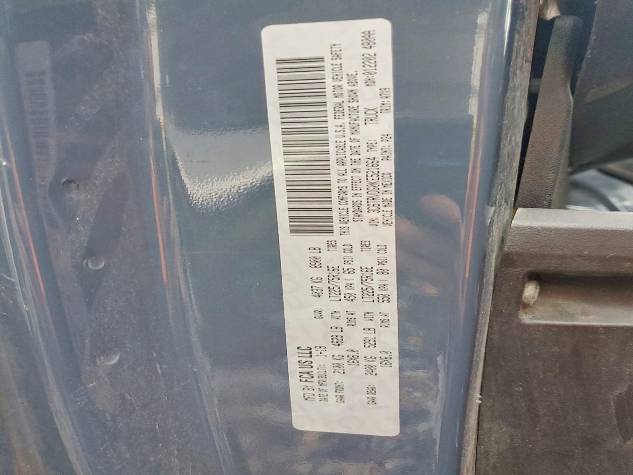 2019 RAM PROMASTER