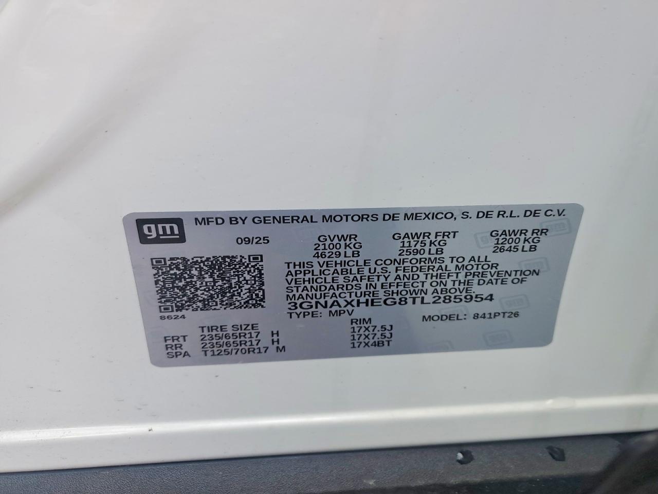 2026 CHEVROLET EQUINOX