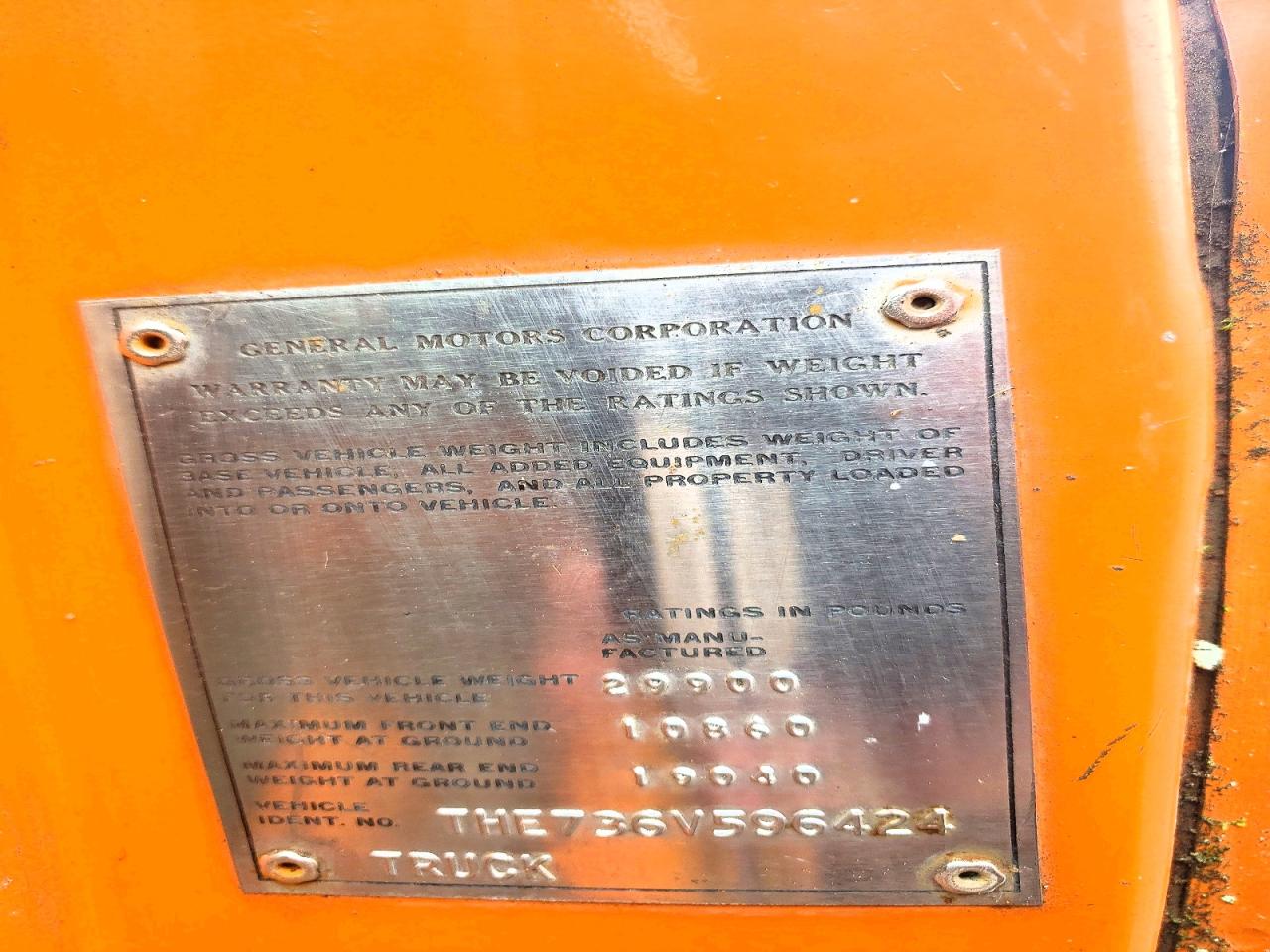 1976 GMC DUMP