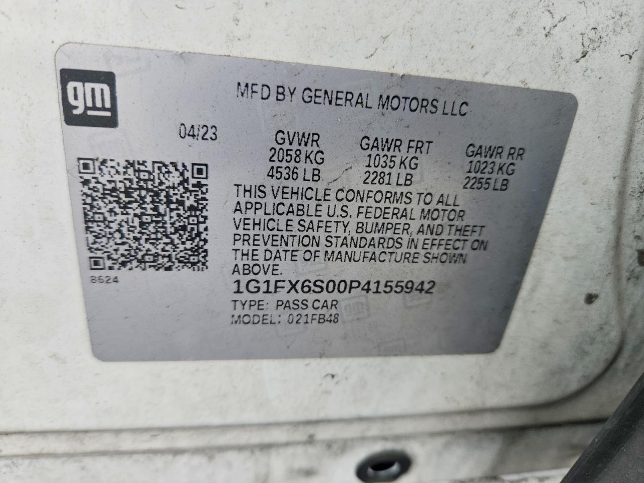 2023 CHEVROLET BOLT