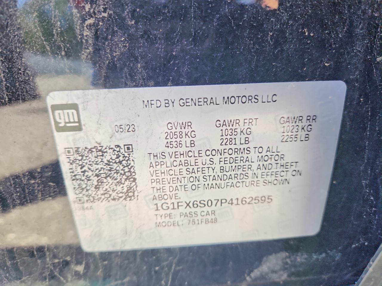 2023 CHEVROLET BOLT