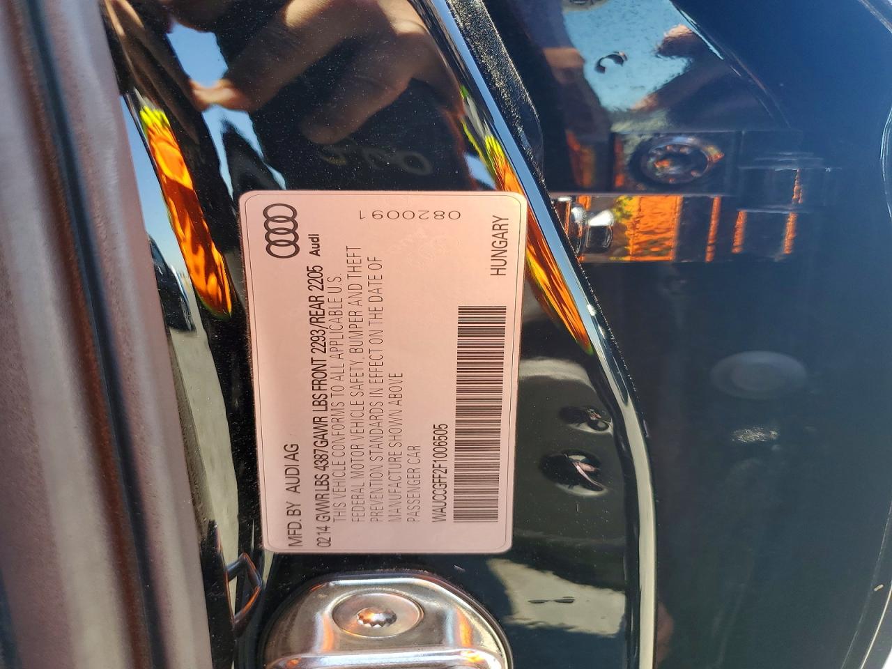 2015 AUDI A3