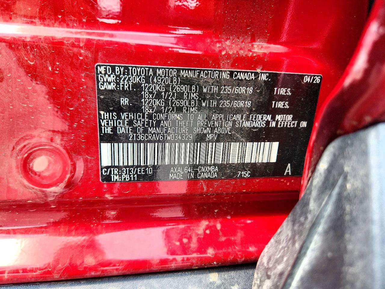 2026 TOYOTA RAV4