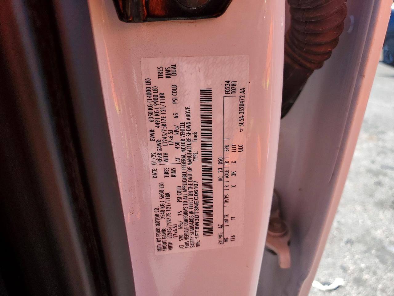 2022 FORD F350