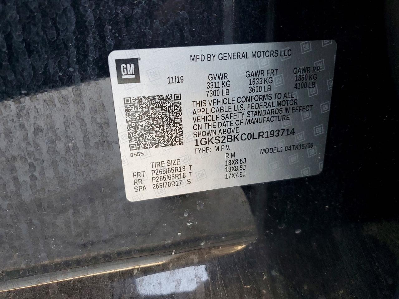 2020 GMC YUKON