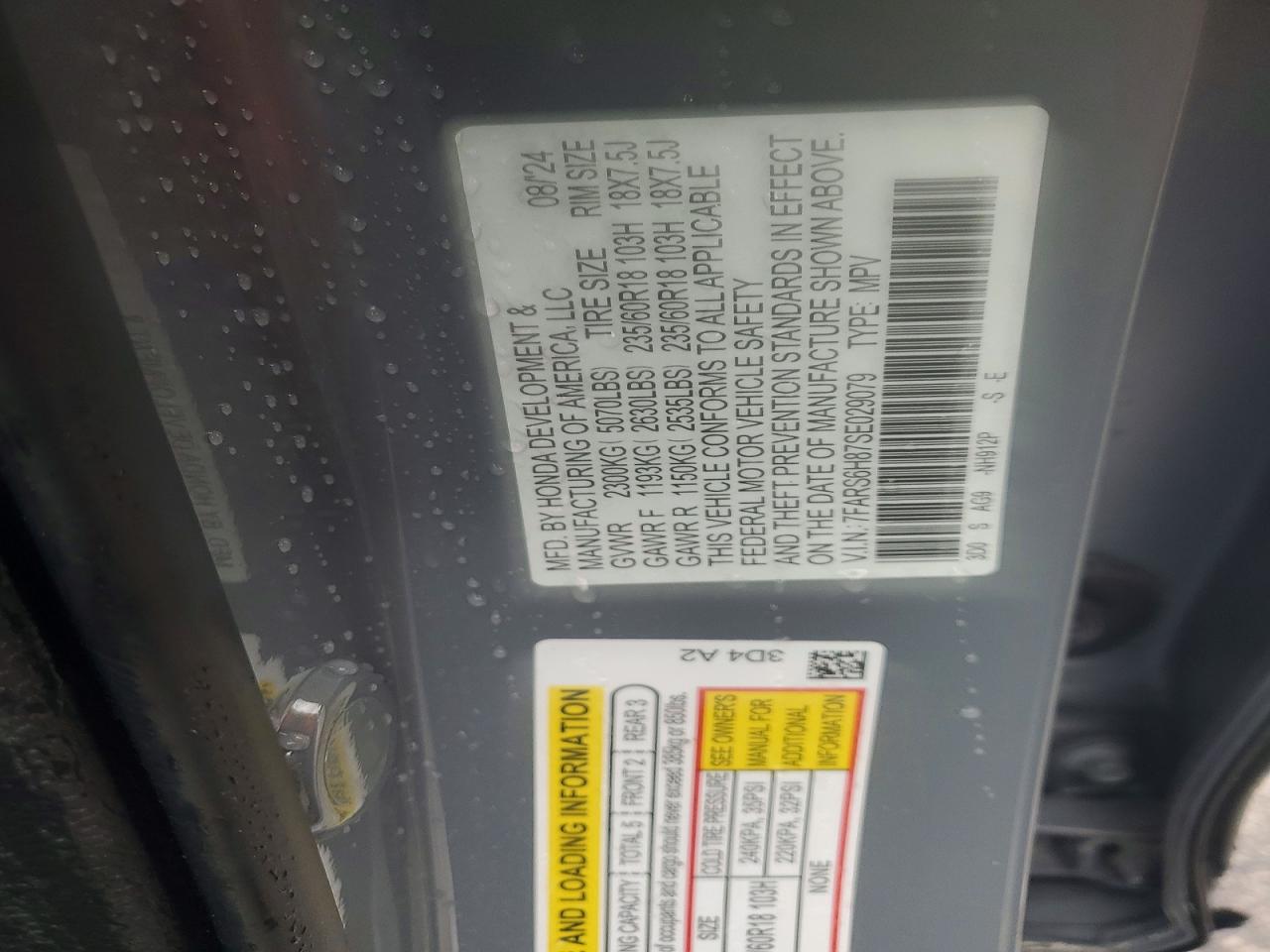2025 HONDA CR-V SPORT