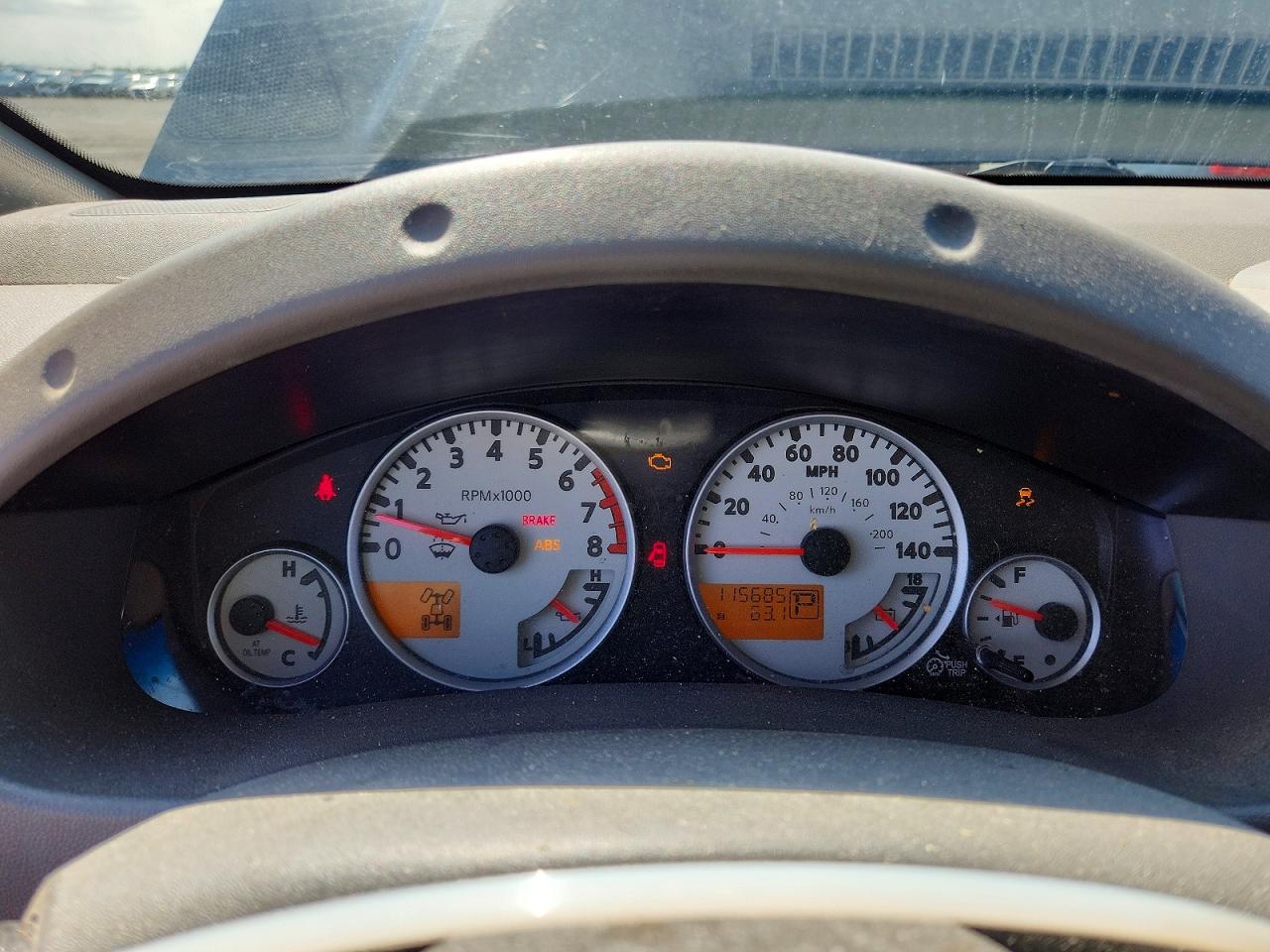 2012 NISSAN FRONTIER