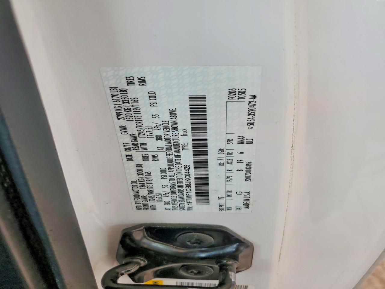 2018 FORD F150