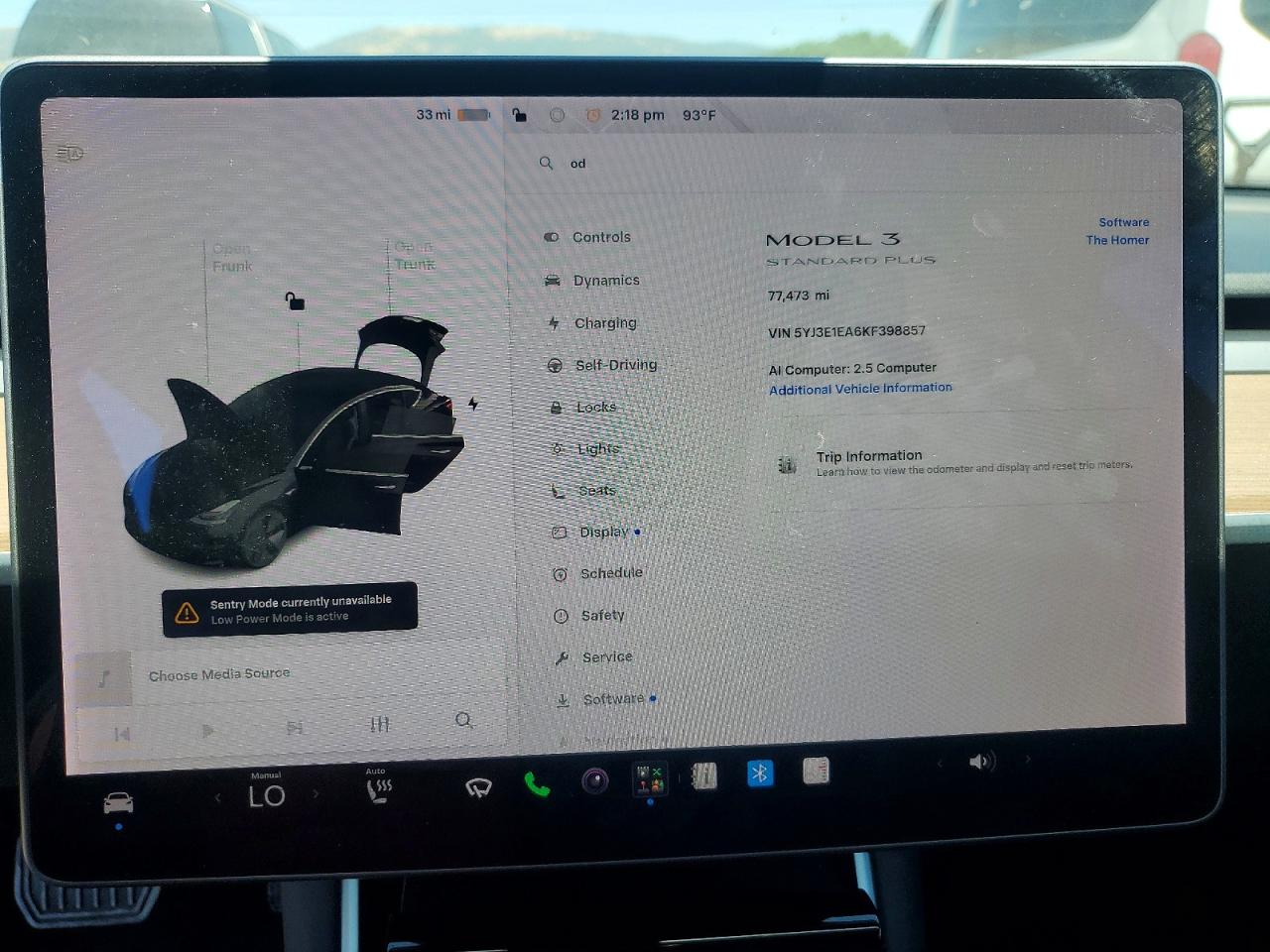2019 TESLA MODEL 3