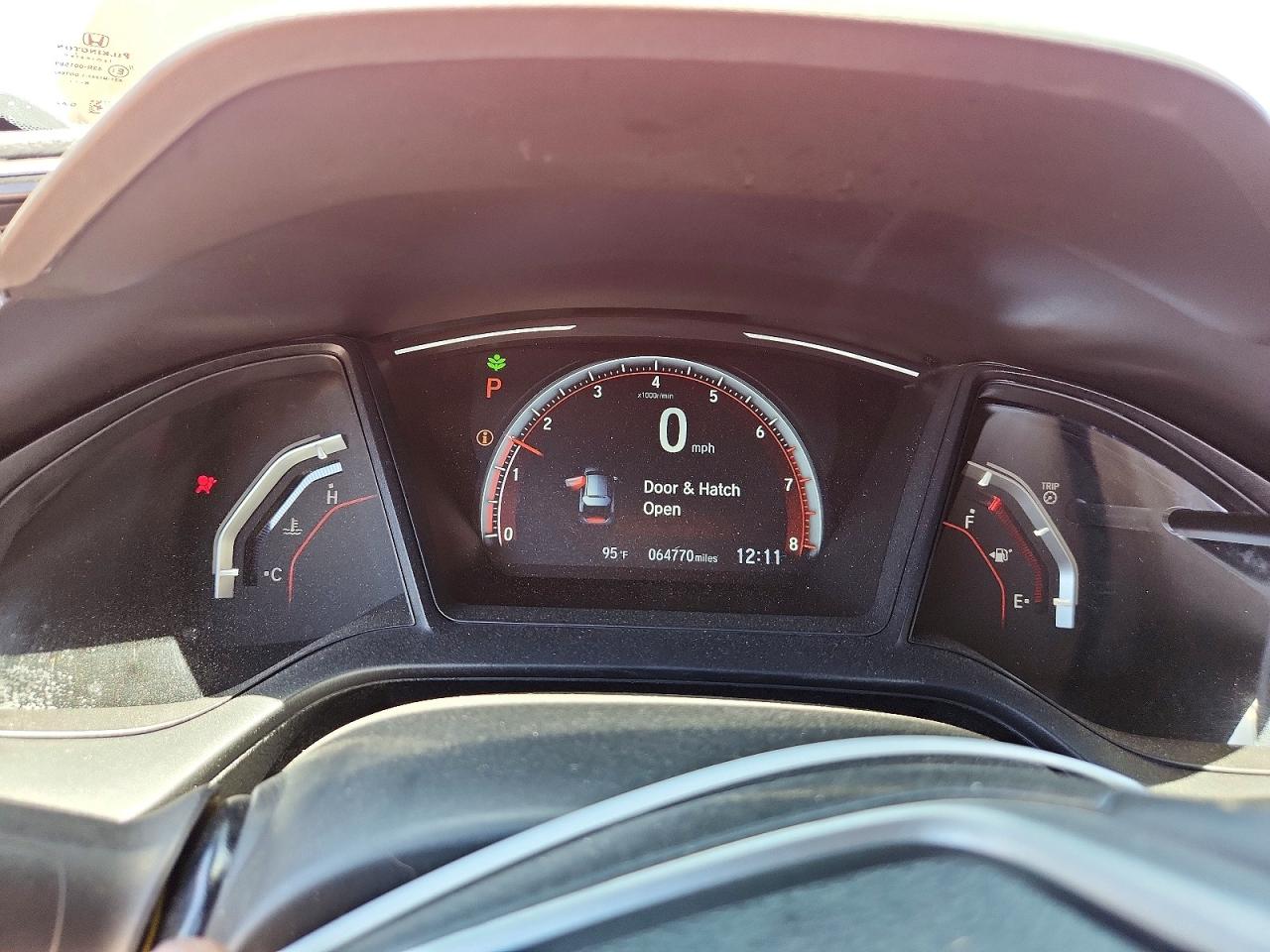 2019 HONDA CIVIC