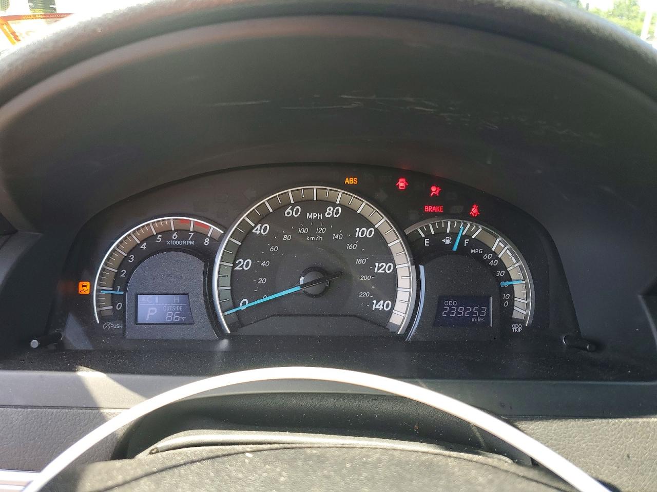 2012 TOYOTA CAMRY
