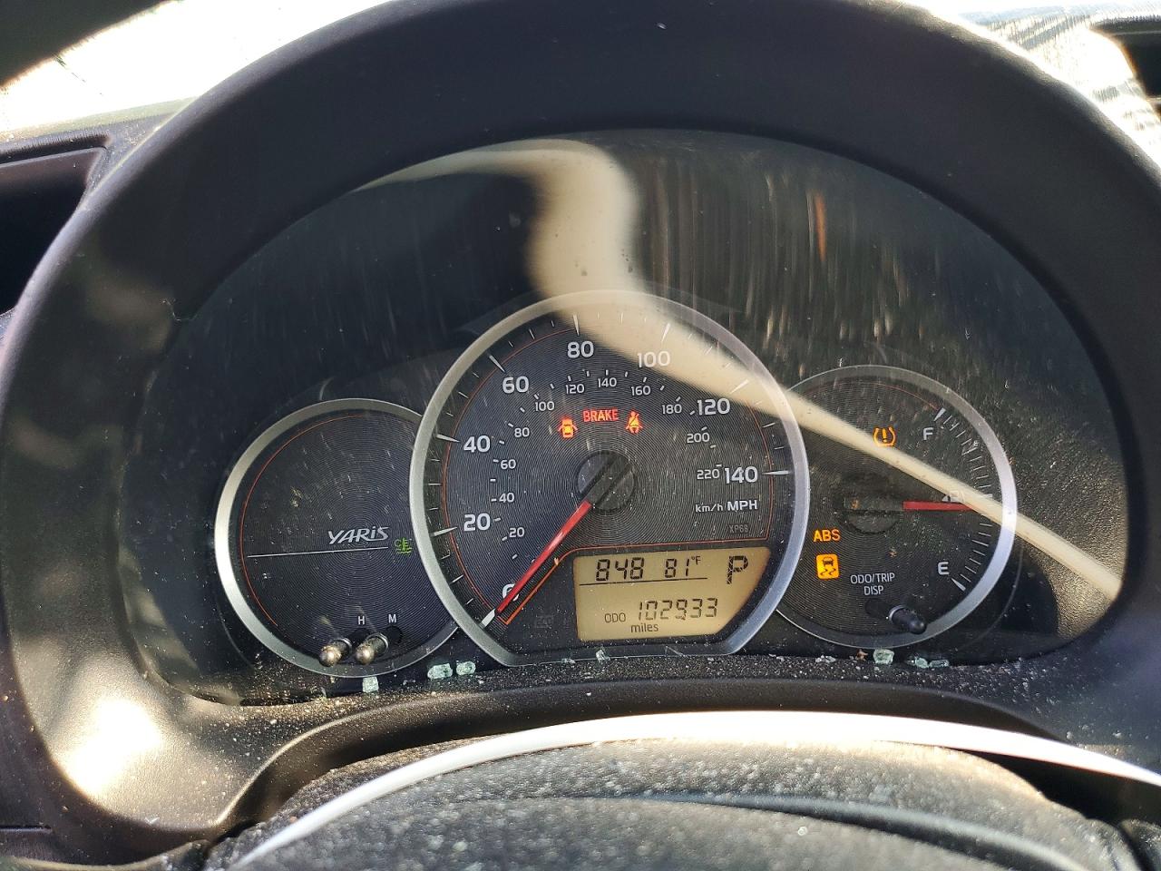 2012 TOYOTA YARIS