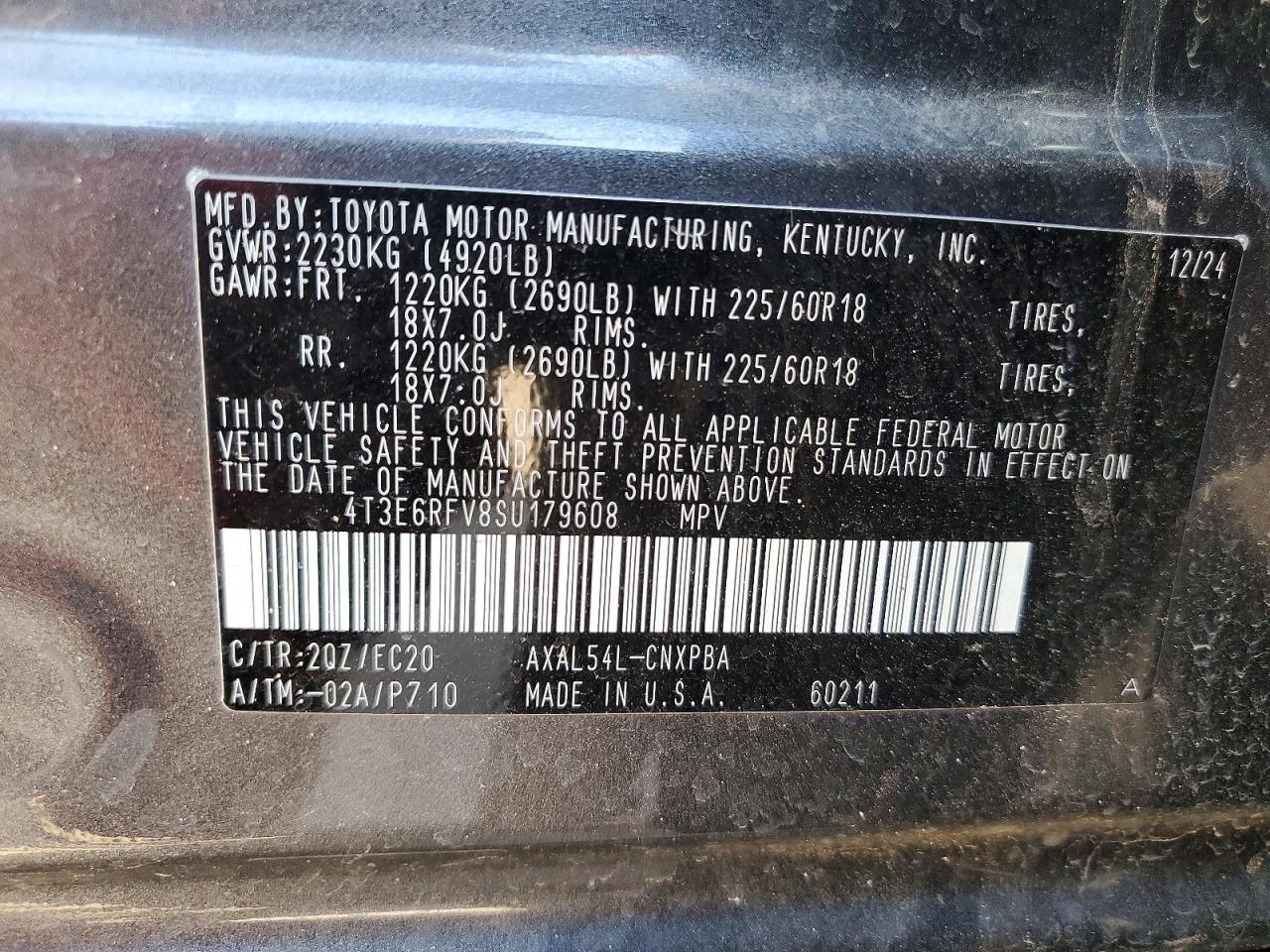 2025 TOYOTA RAV4