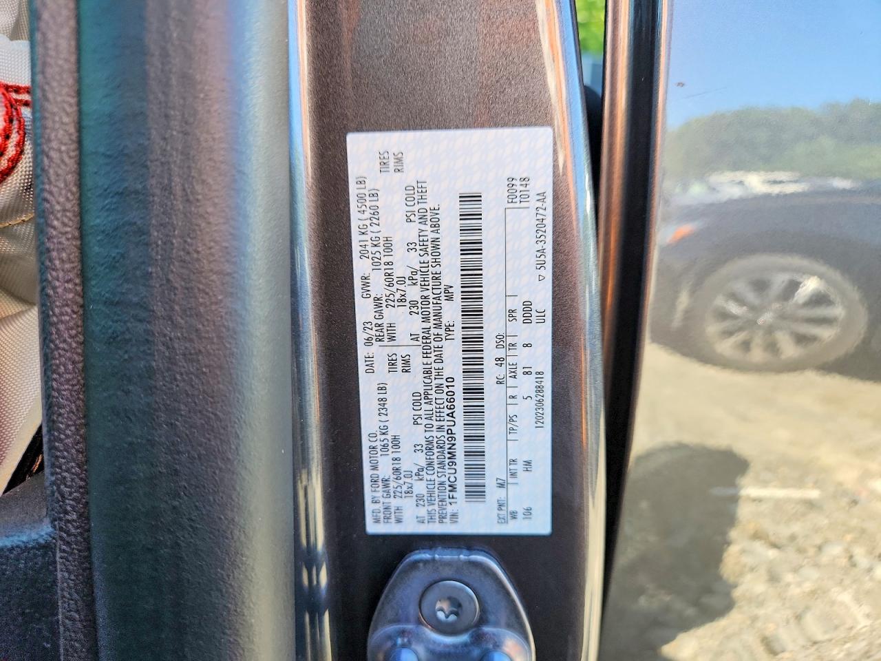 2023 FORD ESCAPE