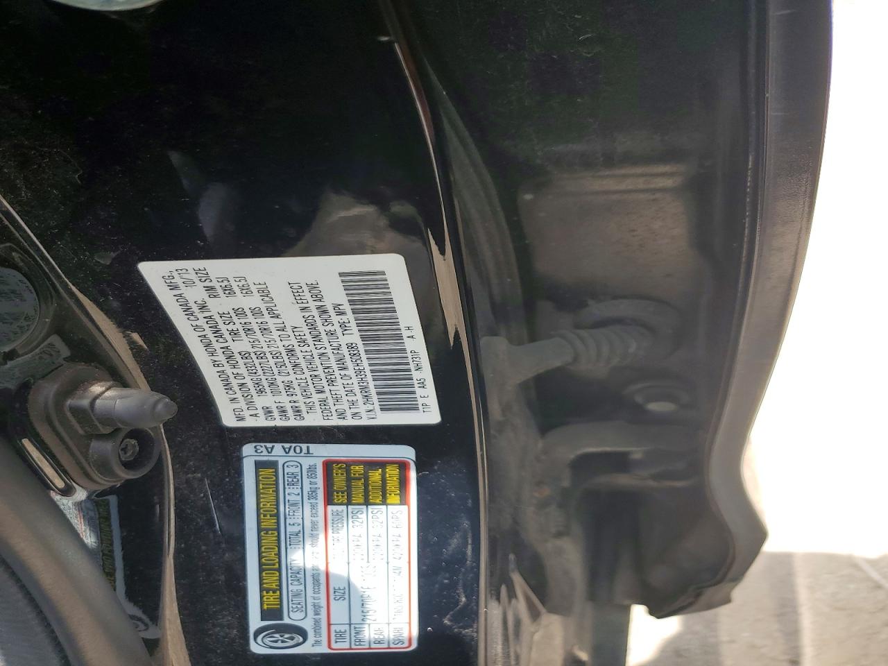 2014 HONDA CRV