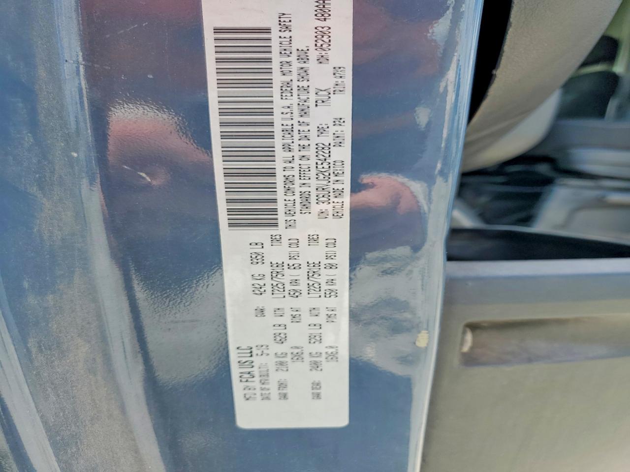 2019 RAM PROMASTER