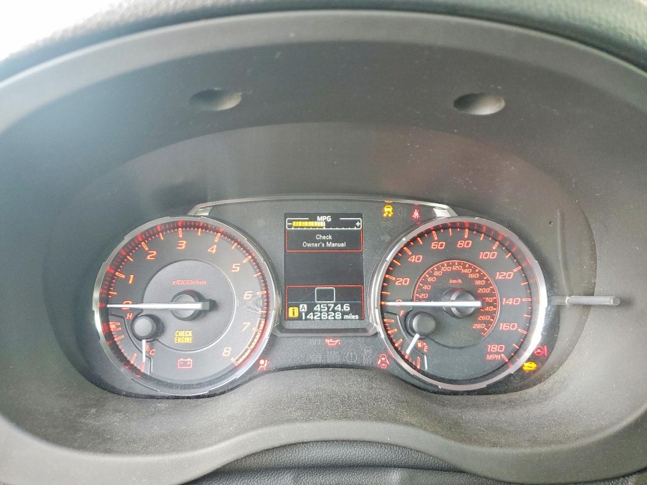 2015 SUBARU WRX