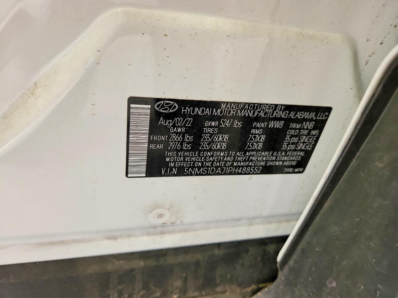 2023 HYUNDAI SANTA FE