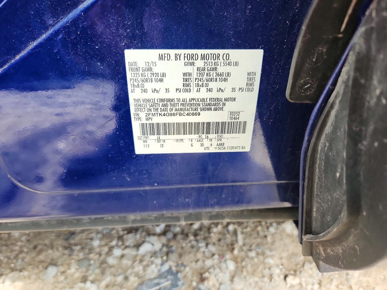 2015 FORD EDGE