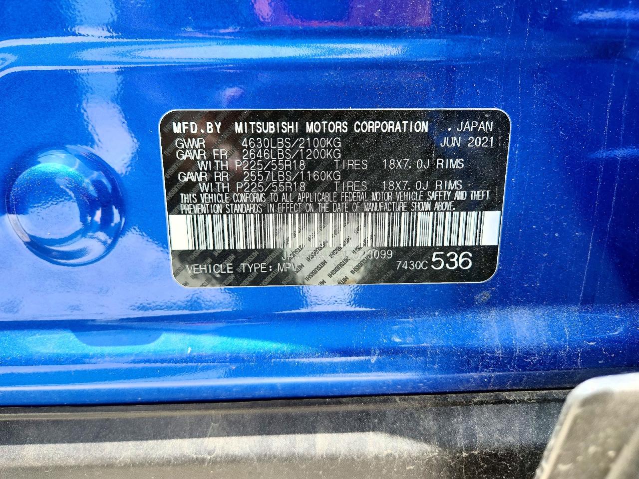 2022 MITSUBISHI ECLIPSE