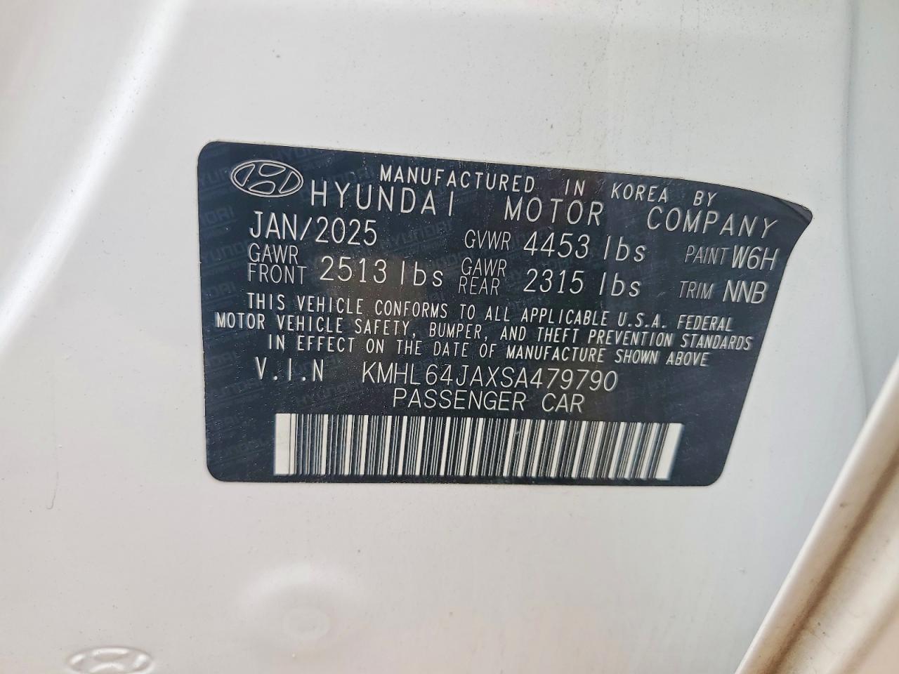 2025 HYUNDAI SONATA