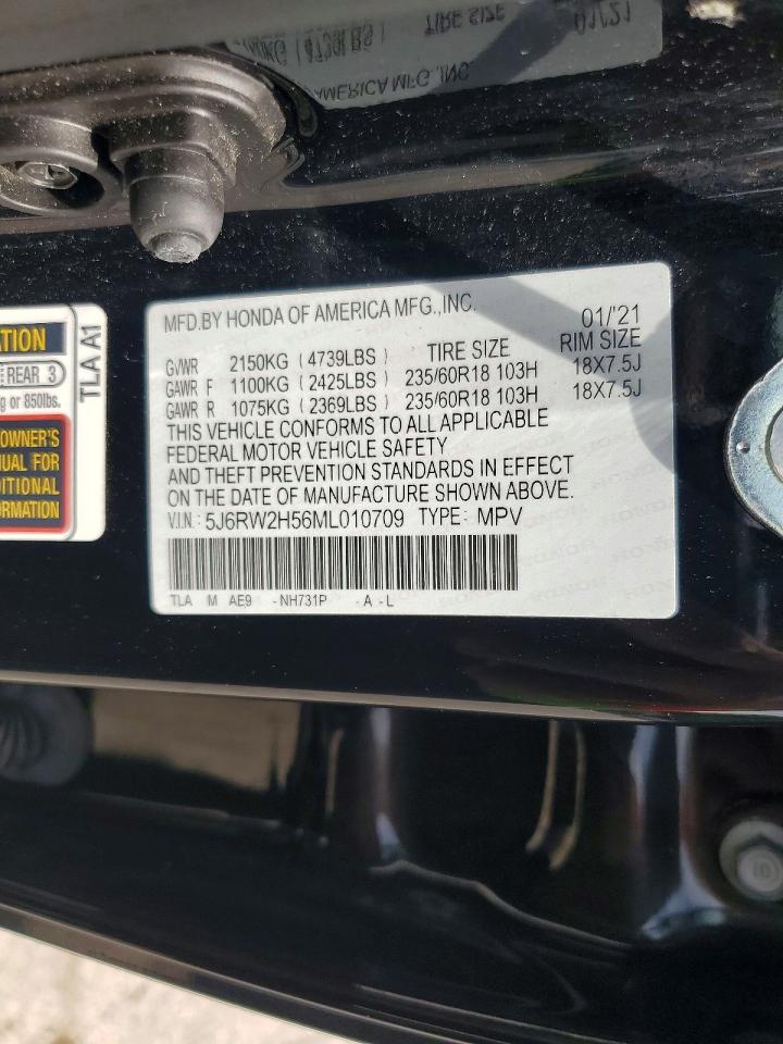 2021 HONDA CRV