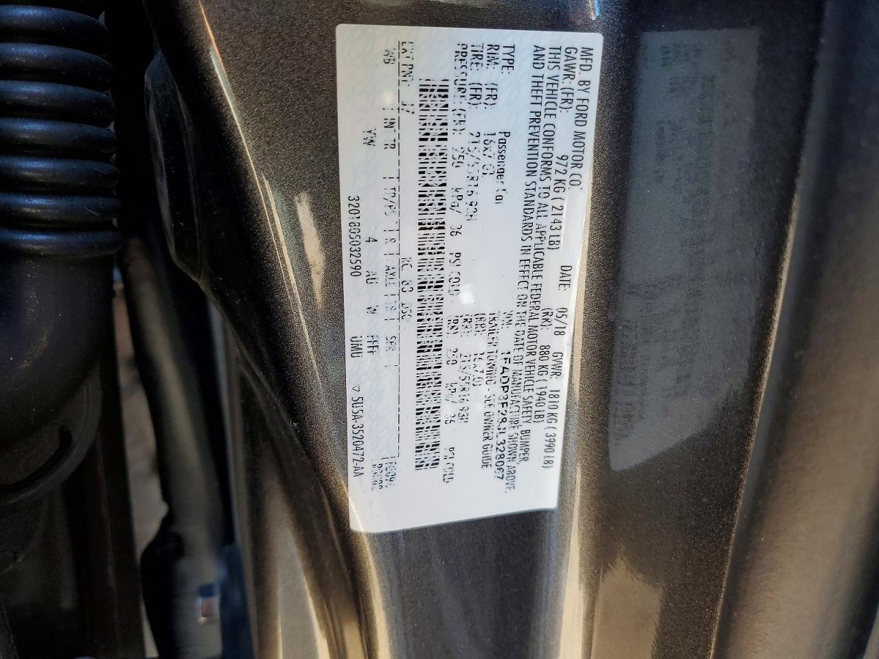 2018 FORD FOCUS