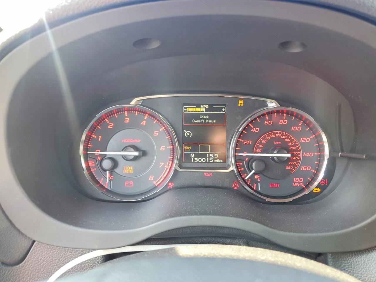 2016 SUBARU WRX