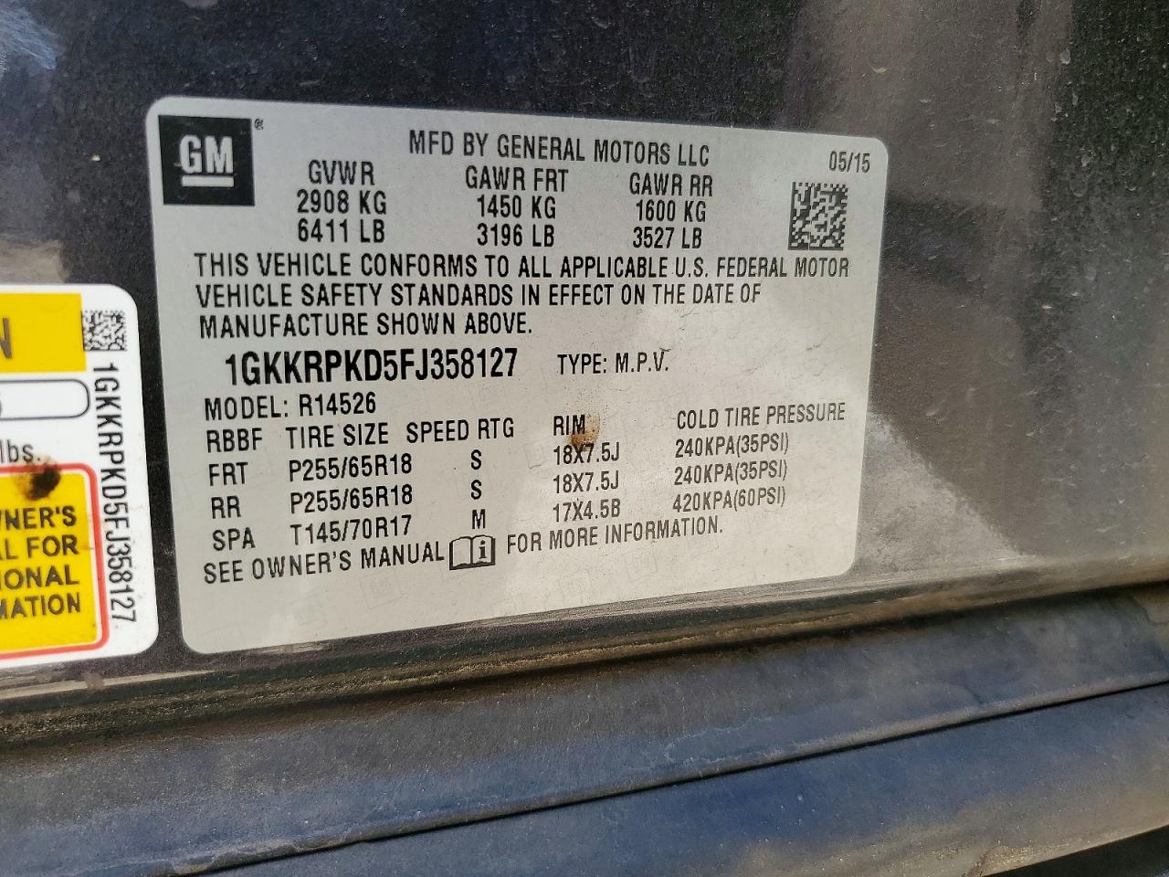 2015 GMC ACADIA