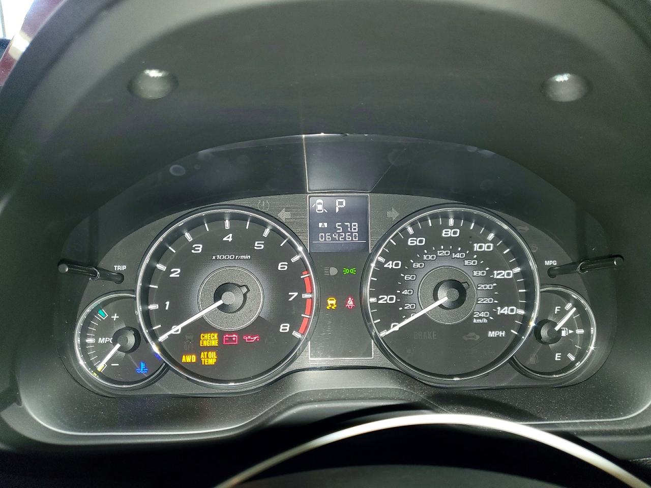2012 SUBARU LEGACY