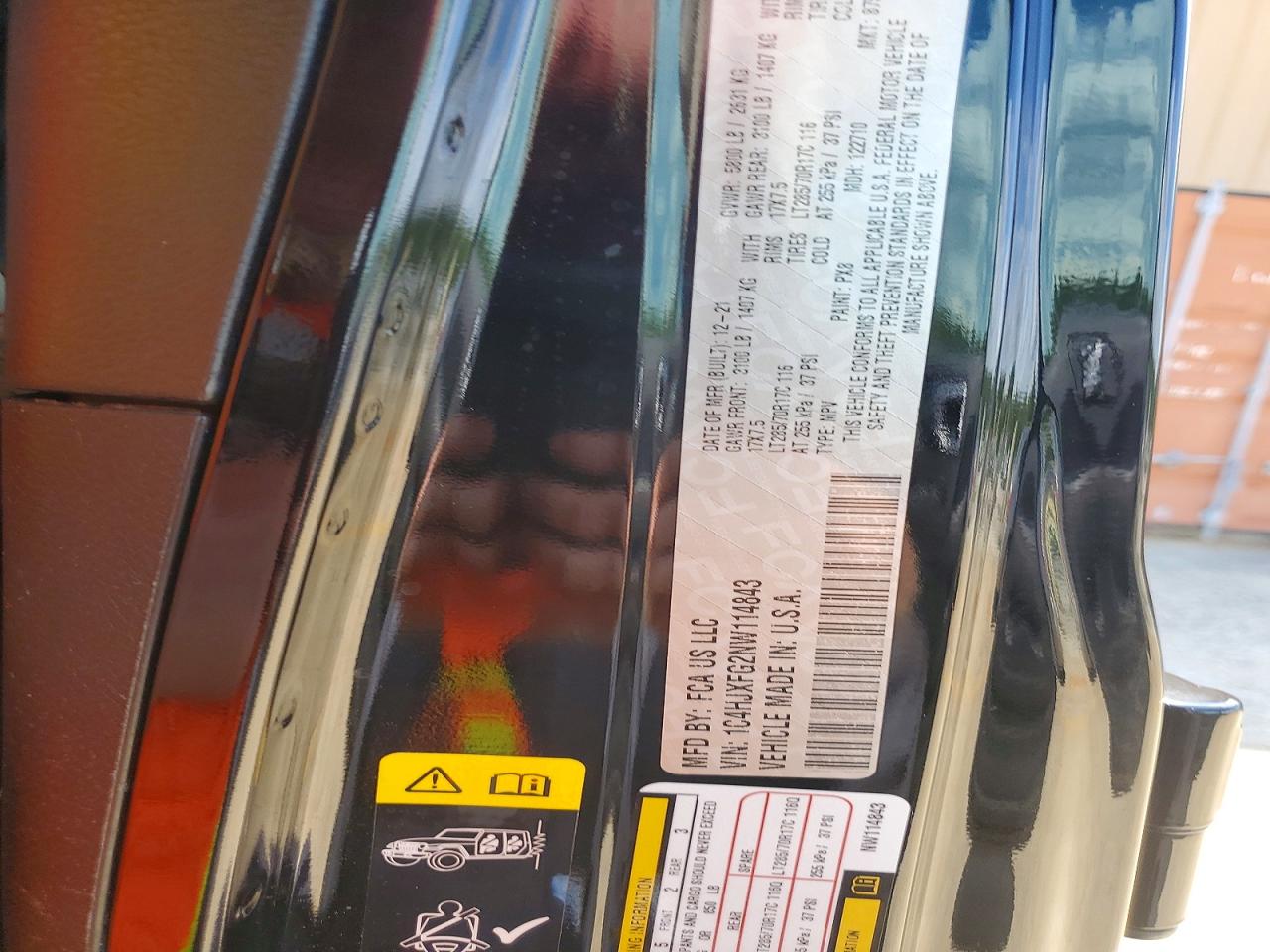 2022 JEEP WRANGLER