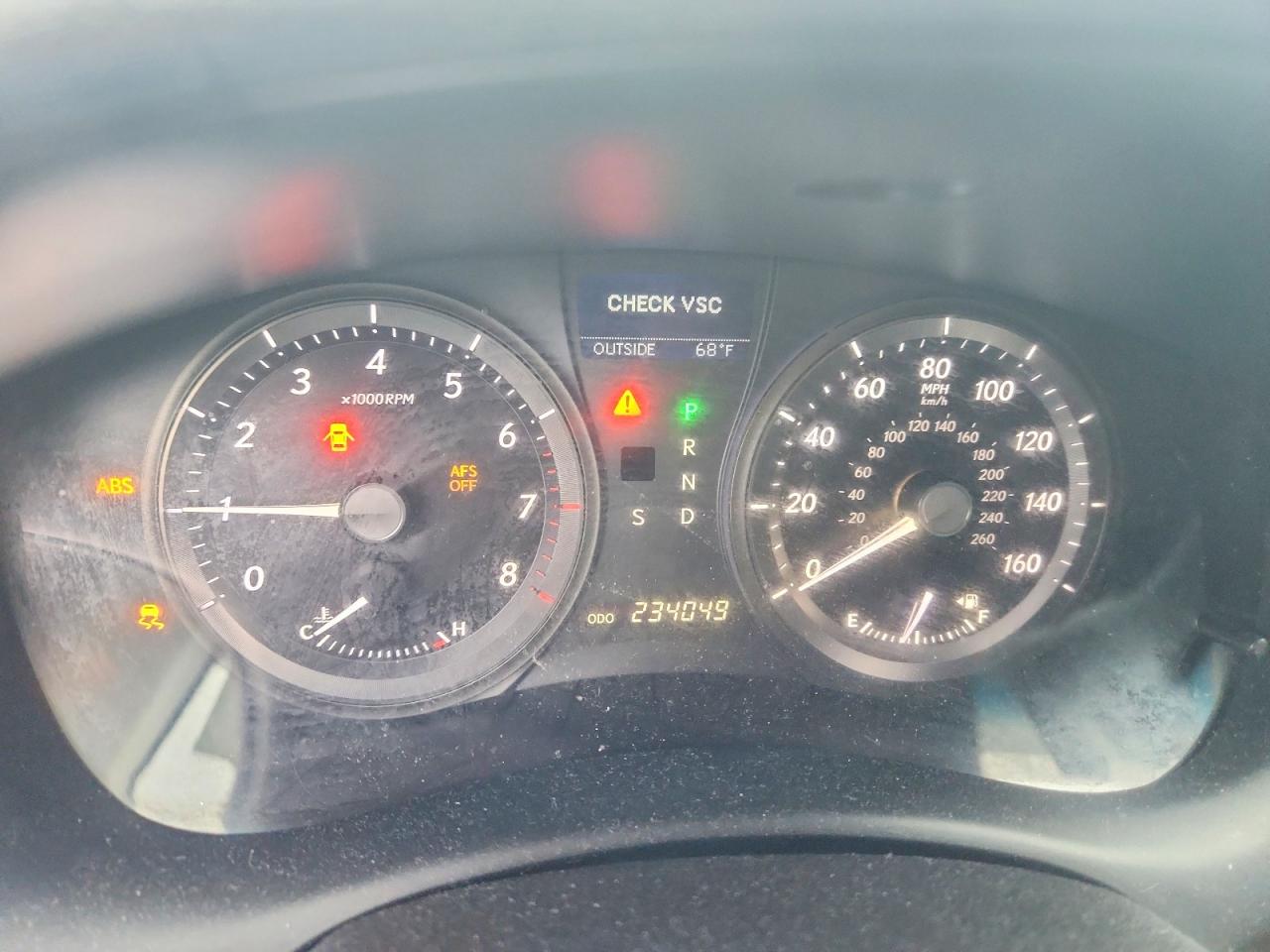 2008 LEXUS ES350