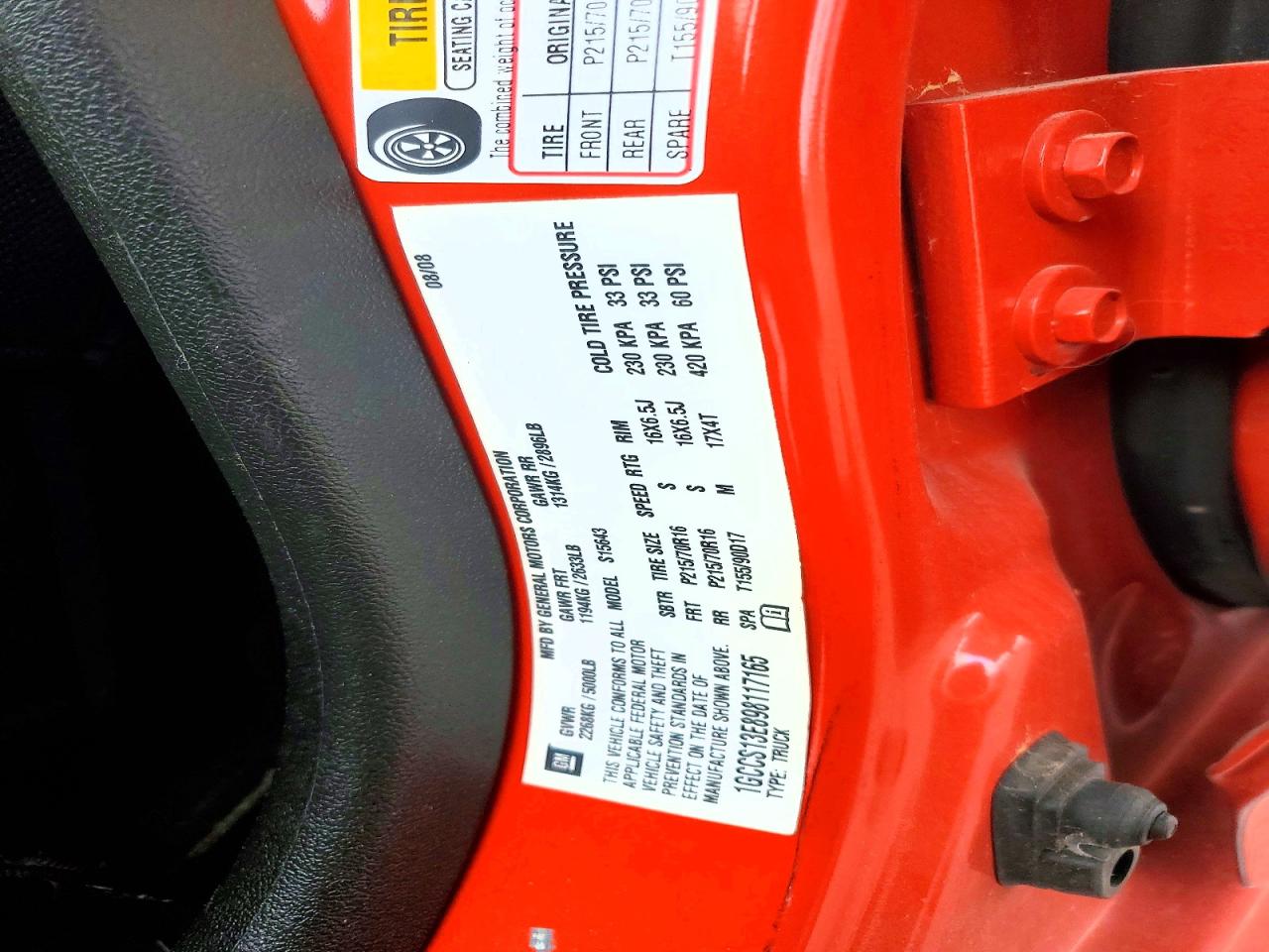 2009 CHEVROLET COLORADO