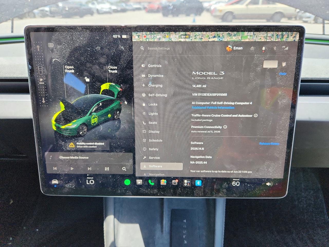 2025 TESLA MODEL 3