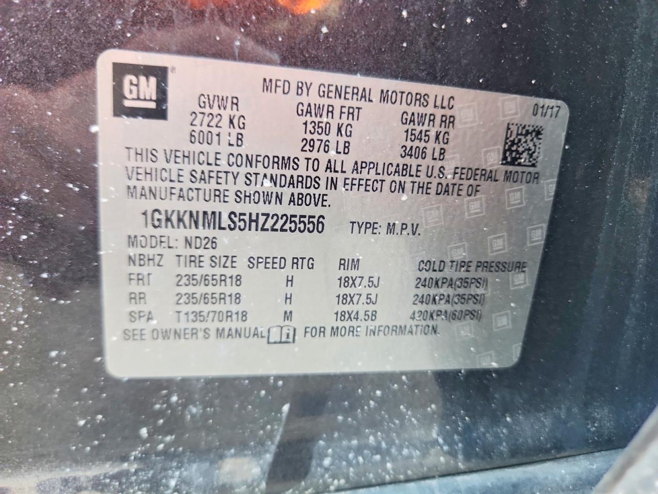 2017 GMC ACADIA