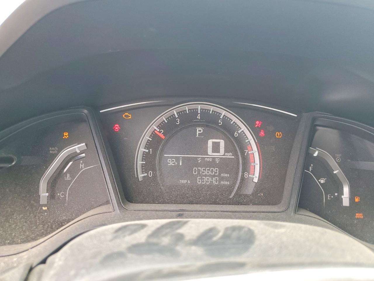 2016 HONDA CIVIC