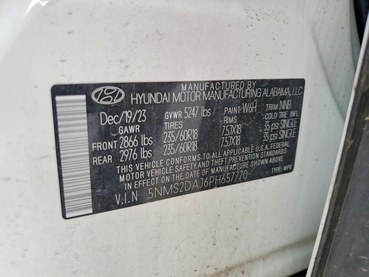 2023 HYUNDAI SANTA FE