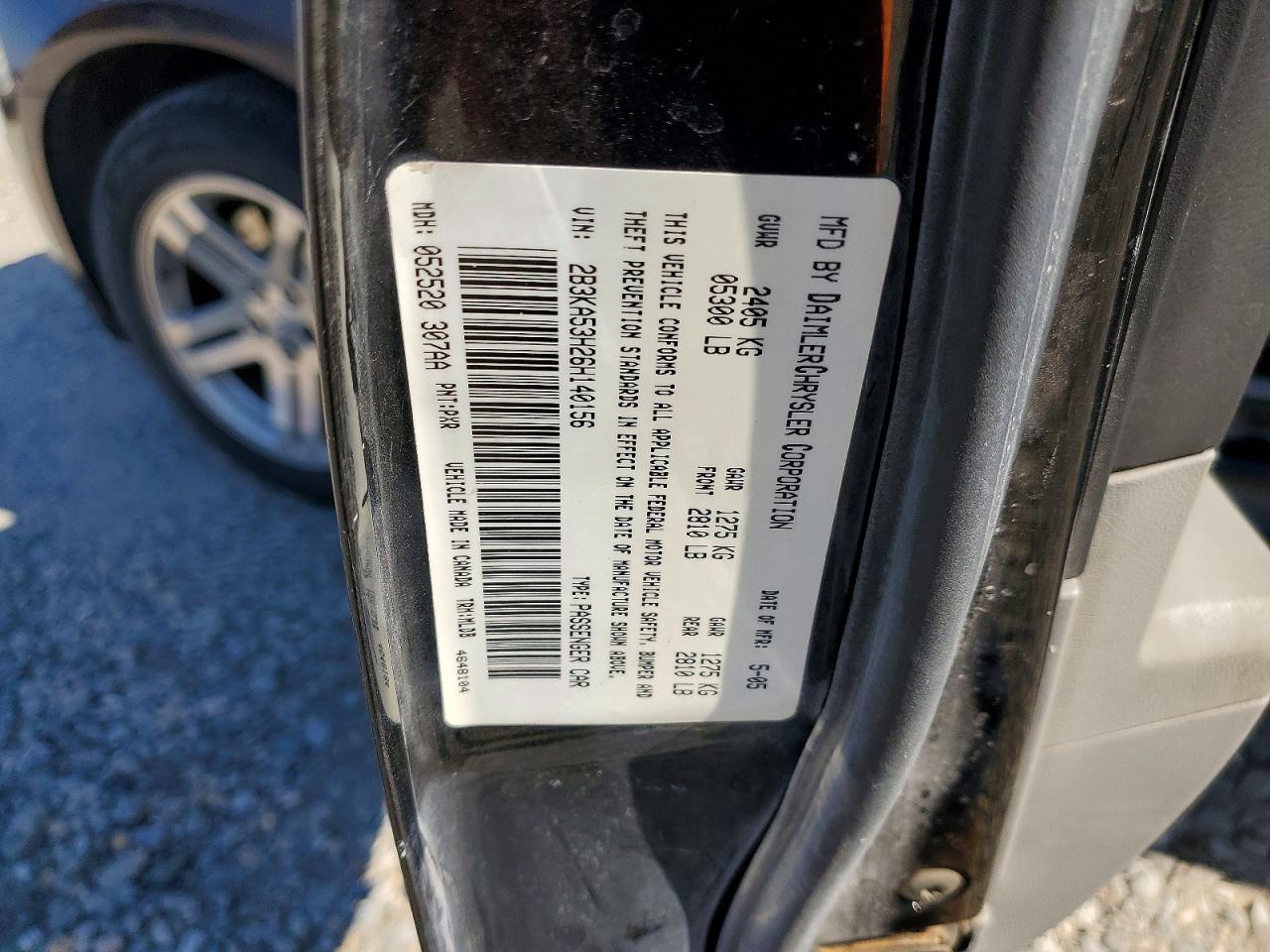 2006 DODGE CHARGER