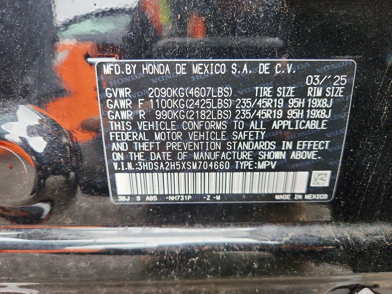 2025 ACURA ALL OTHER