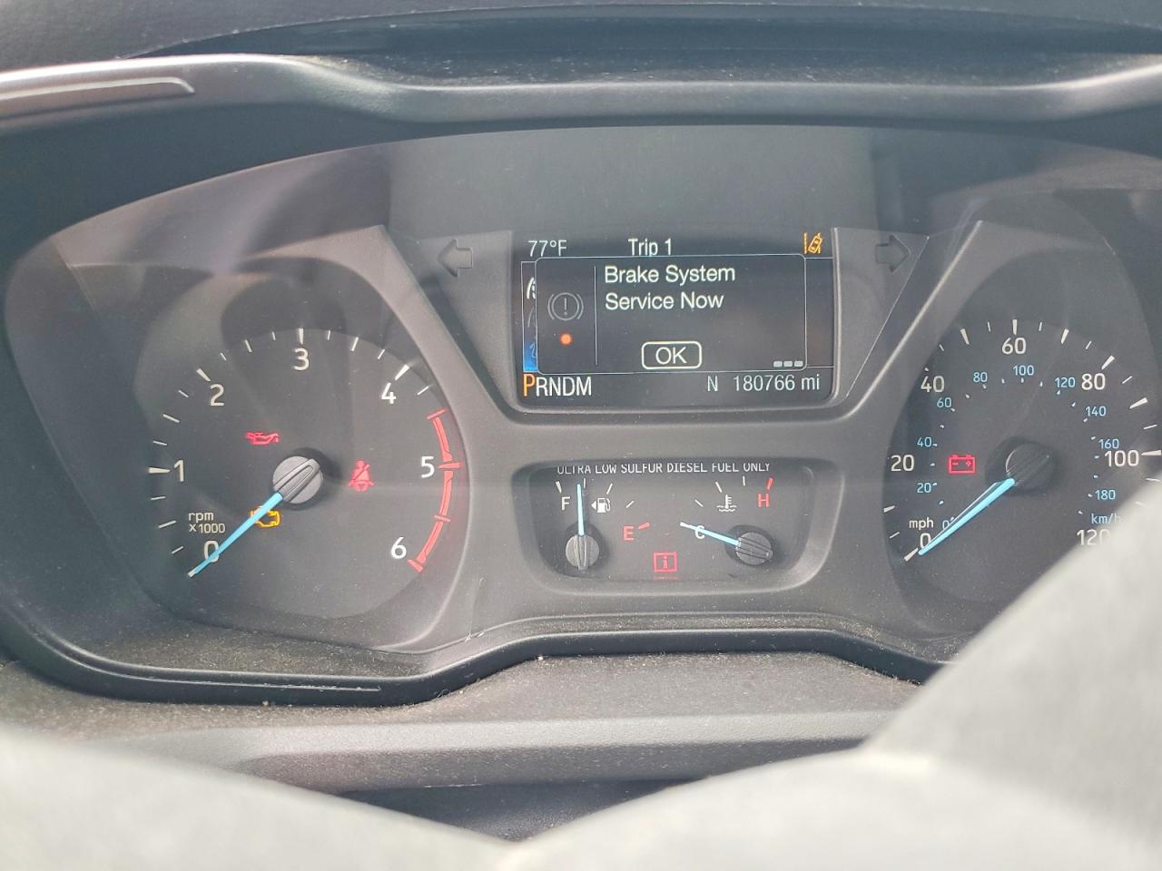 2018 FORD TRANSIT