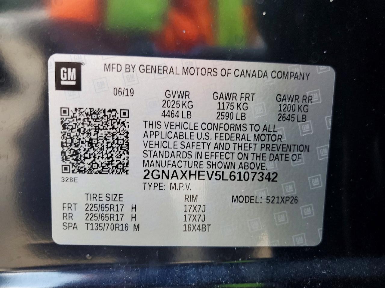 2020 CHEVROLET EQUINOX