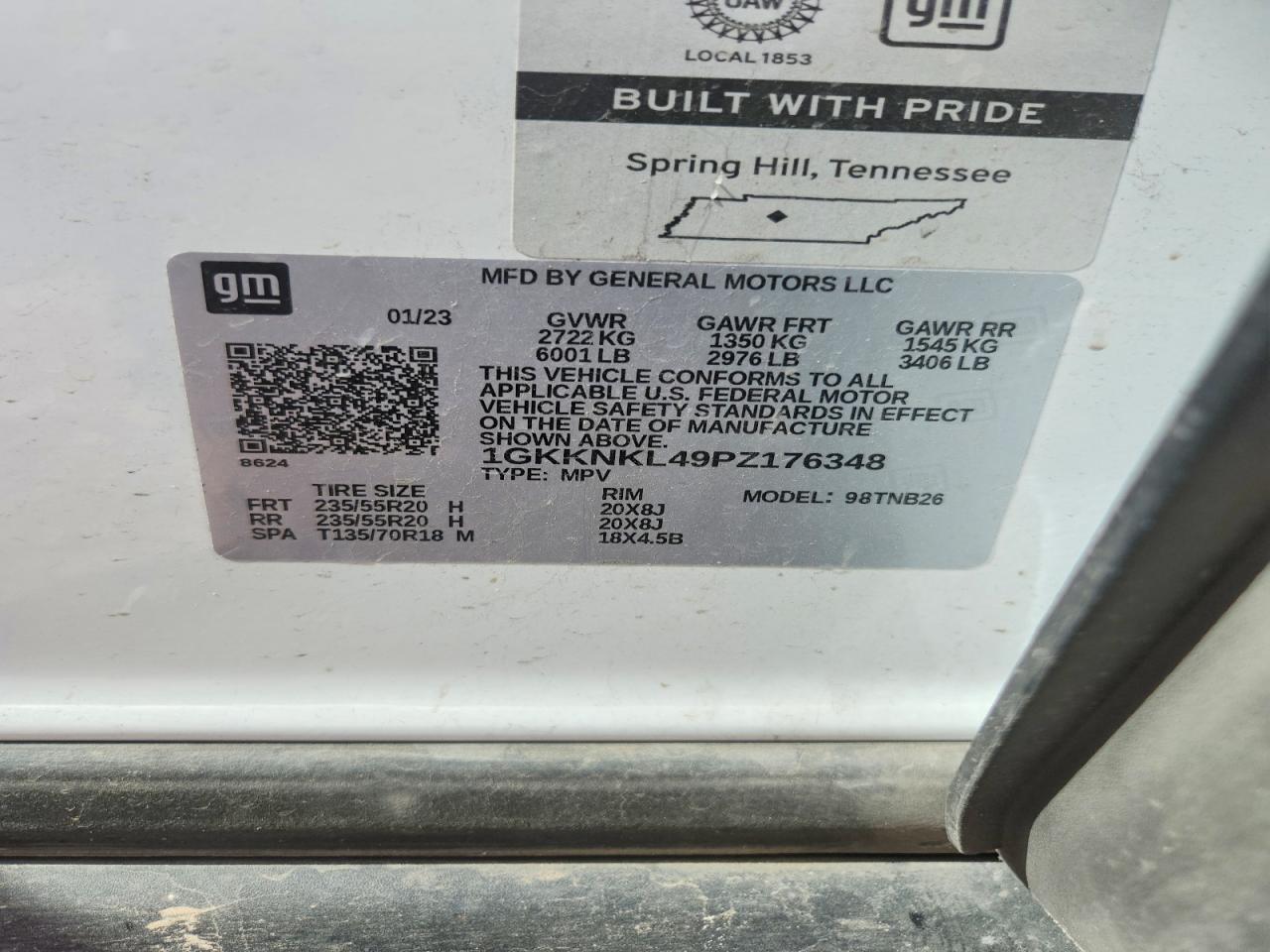 2023 GMC ACADIA