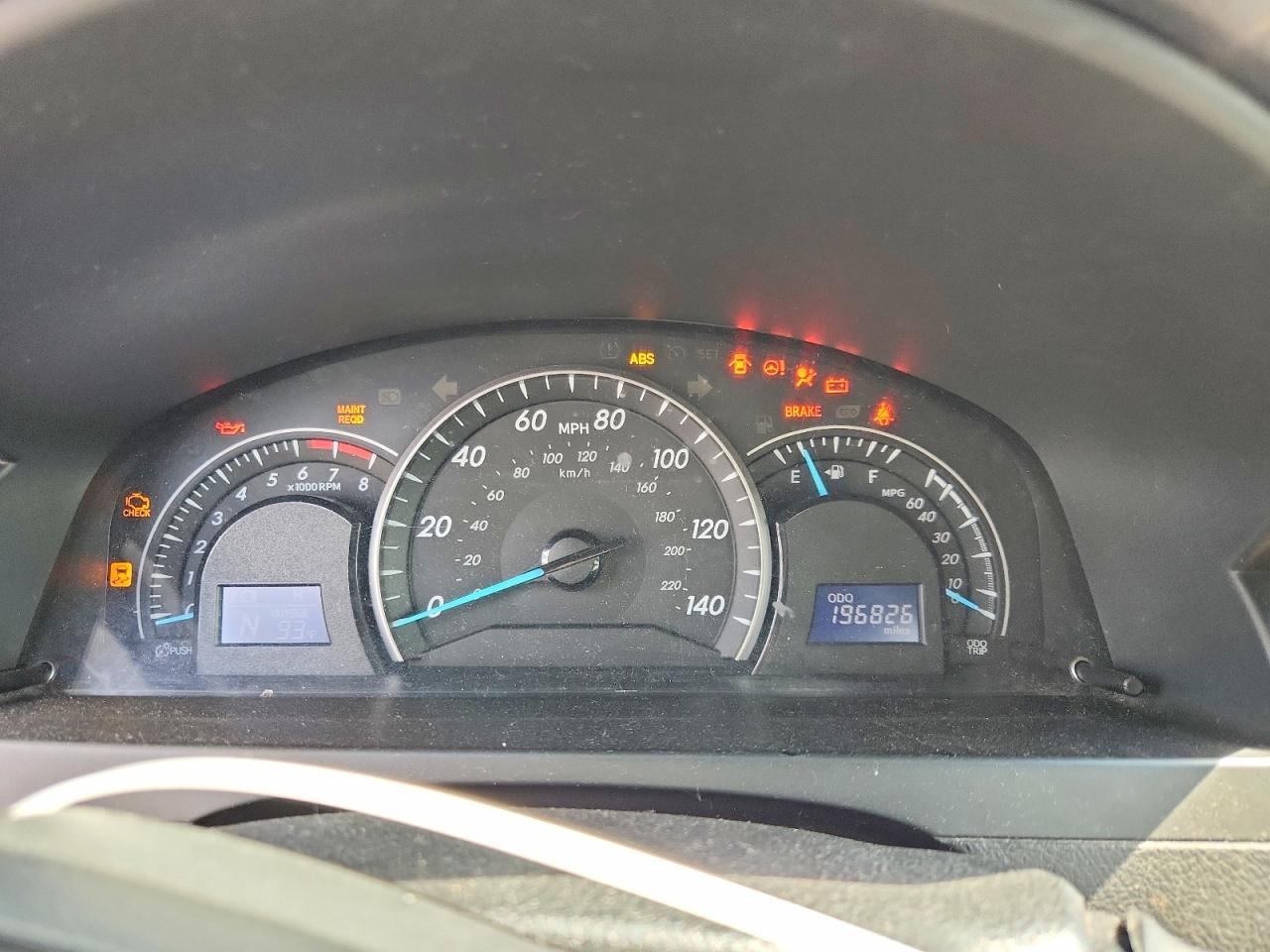 2013 TOYOTA CAMRY