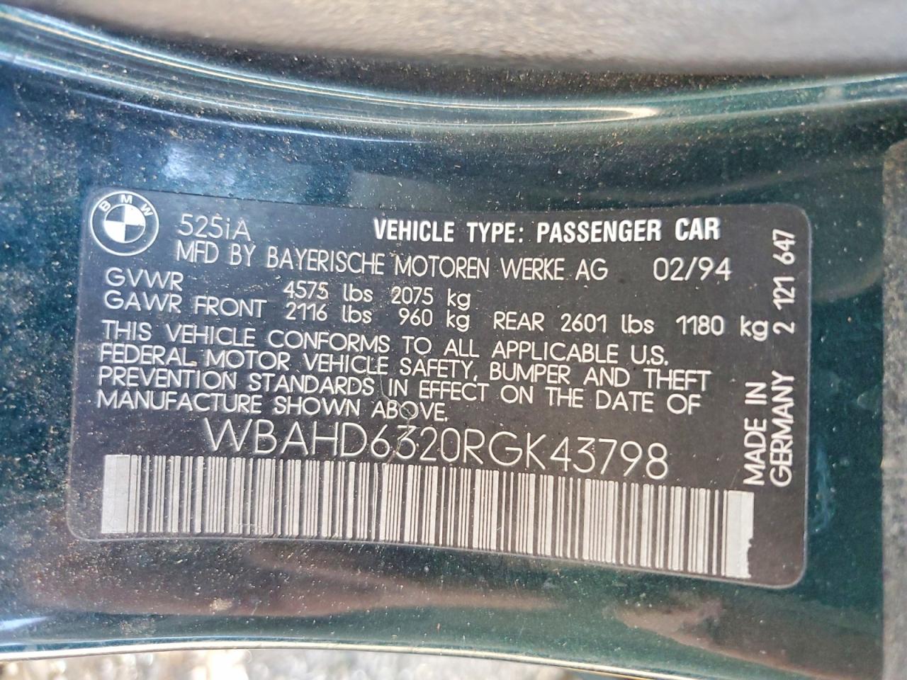 1994 BMW 5 SERIES