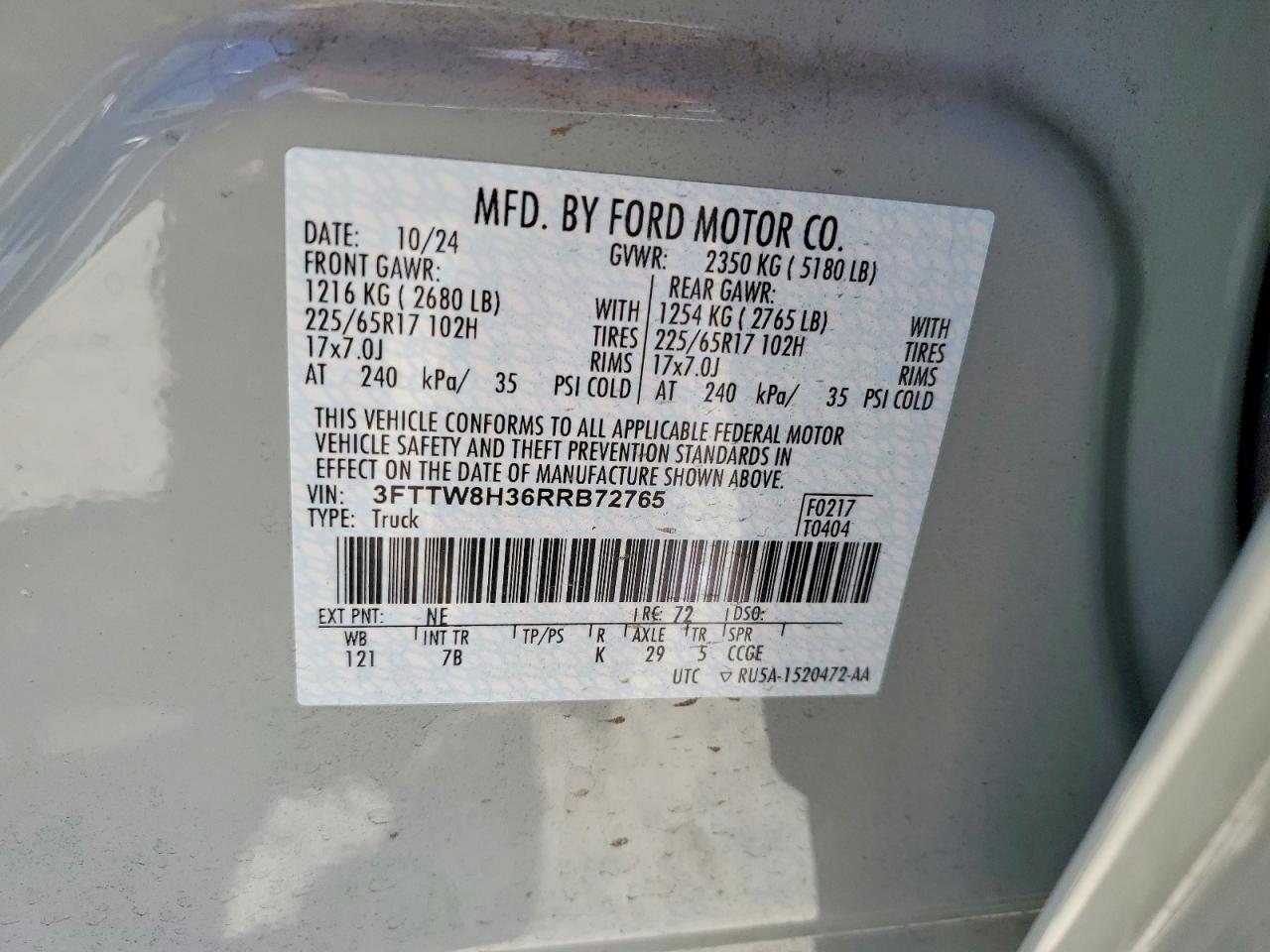 2024 FORD MAVERICK