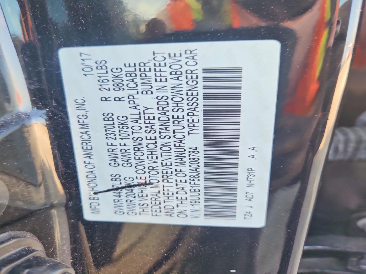 2018 ACURA TLX