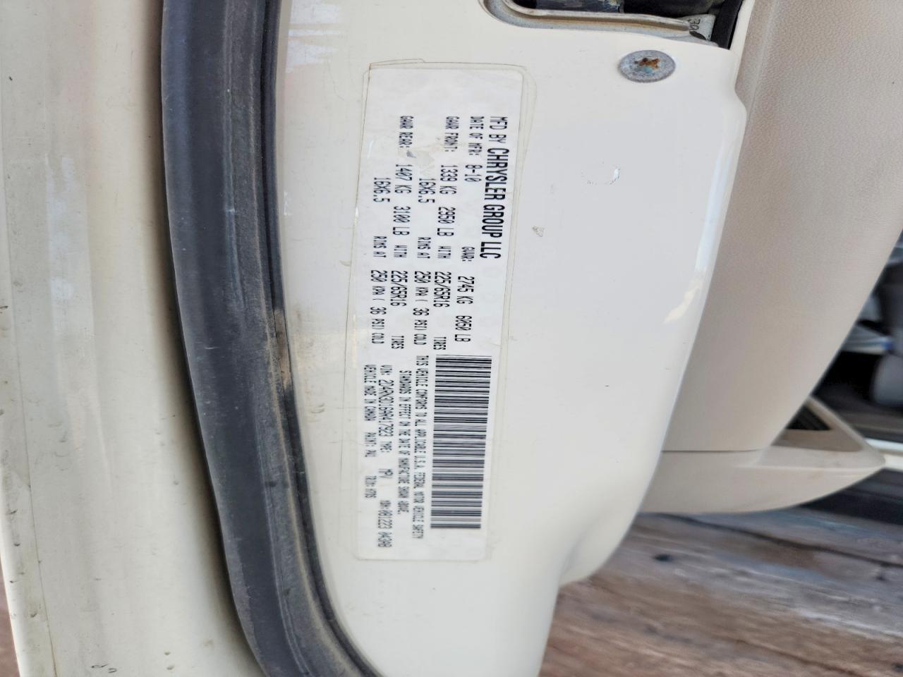 2010 DODGE CARAVAN